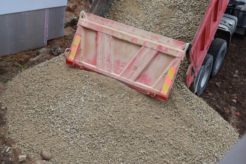 Decorative Rock Delivery detail