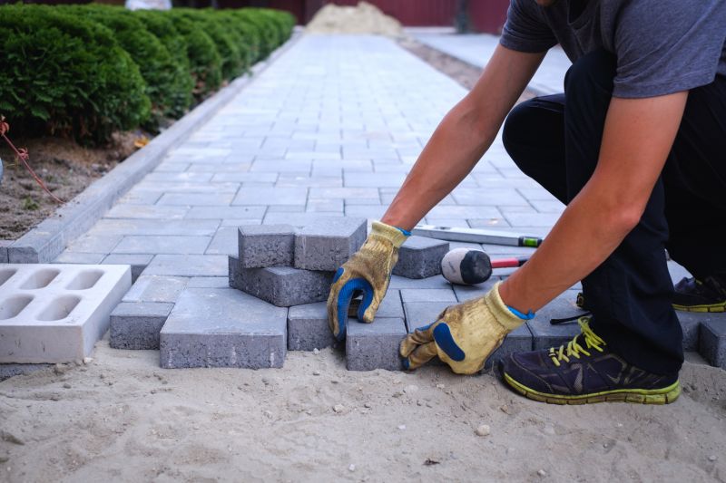Base preparation for paver installation